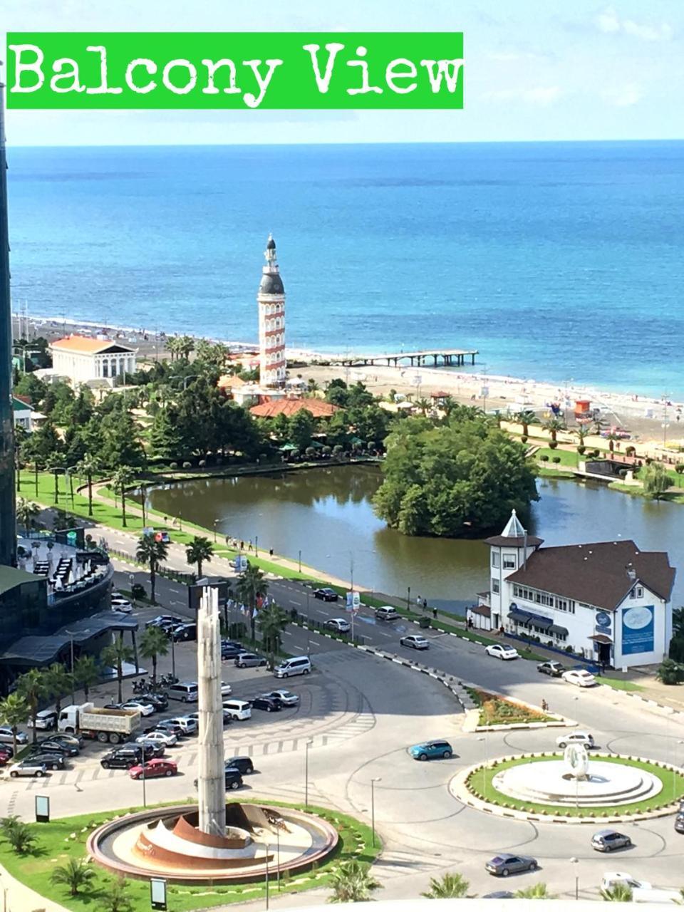 Panorama Sea View Studio! Batumi Exterior foto